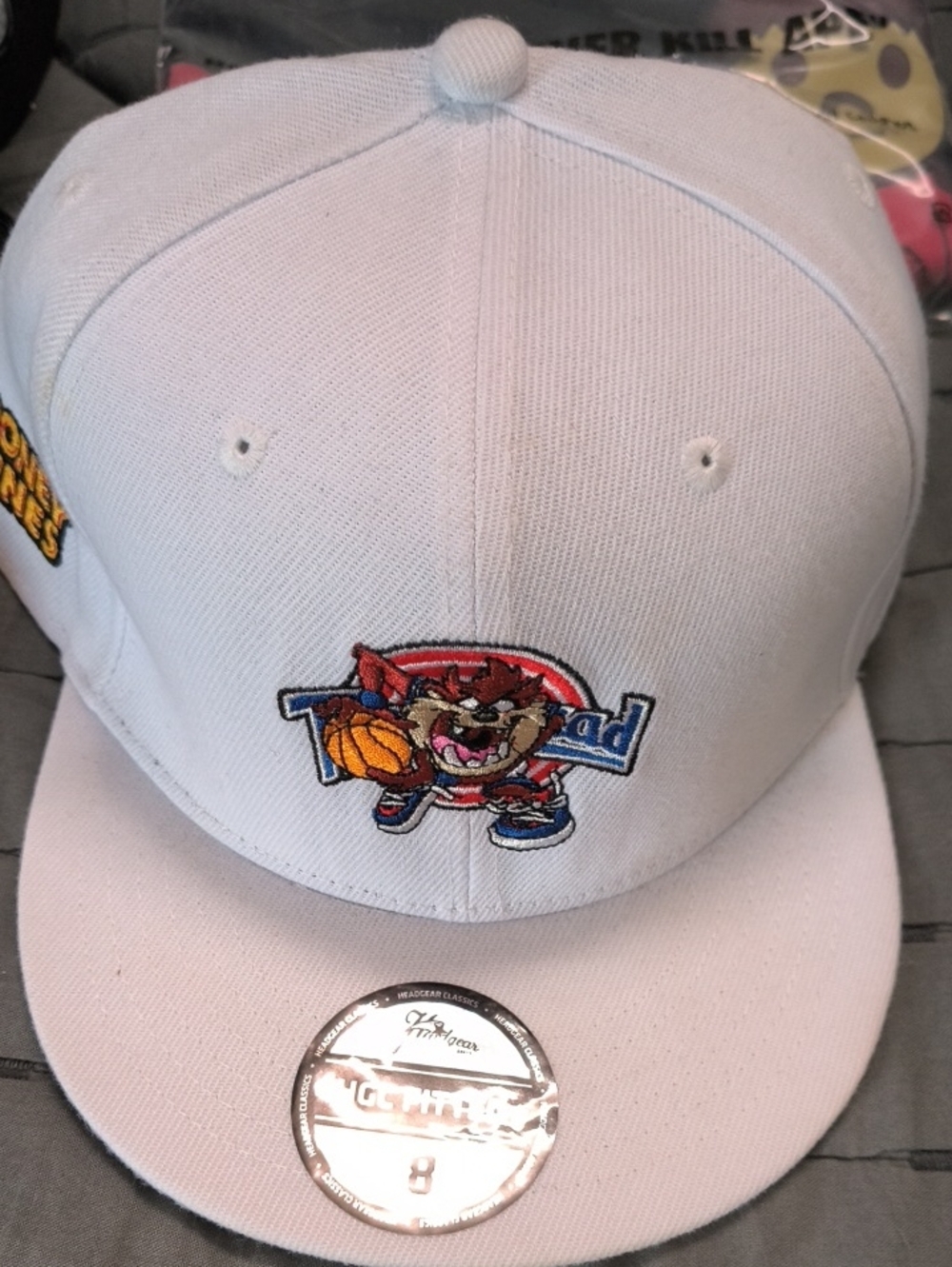 Looney Tunes, Tune Squad , Tazmanian Devil, Fitted Cap Sz 8
